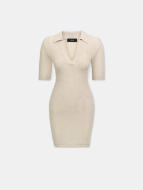 MINI-ROBE EN CROCHET AMIRI POUR FEMME