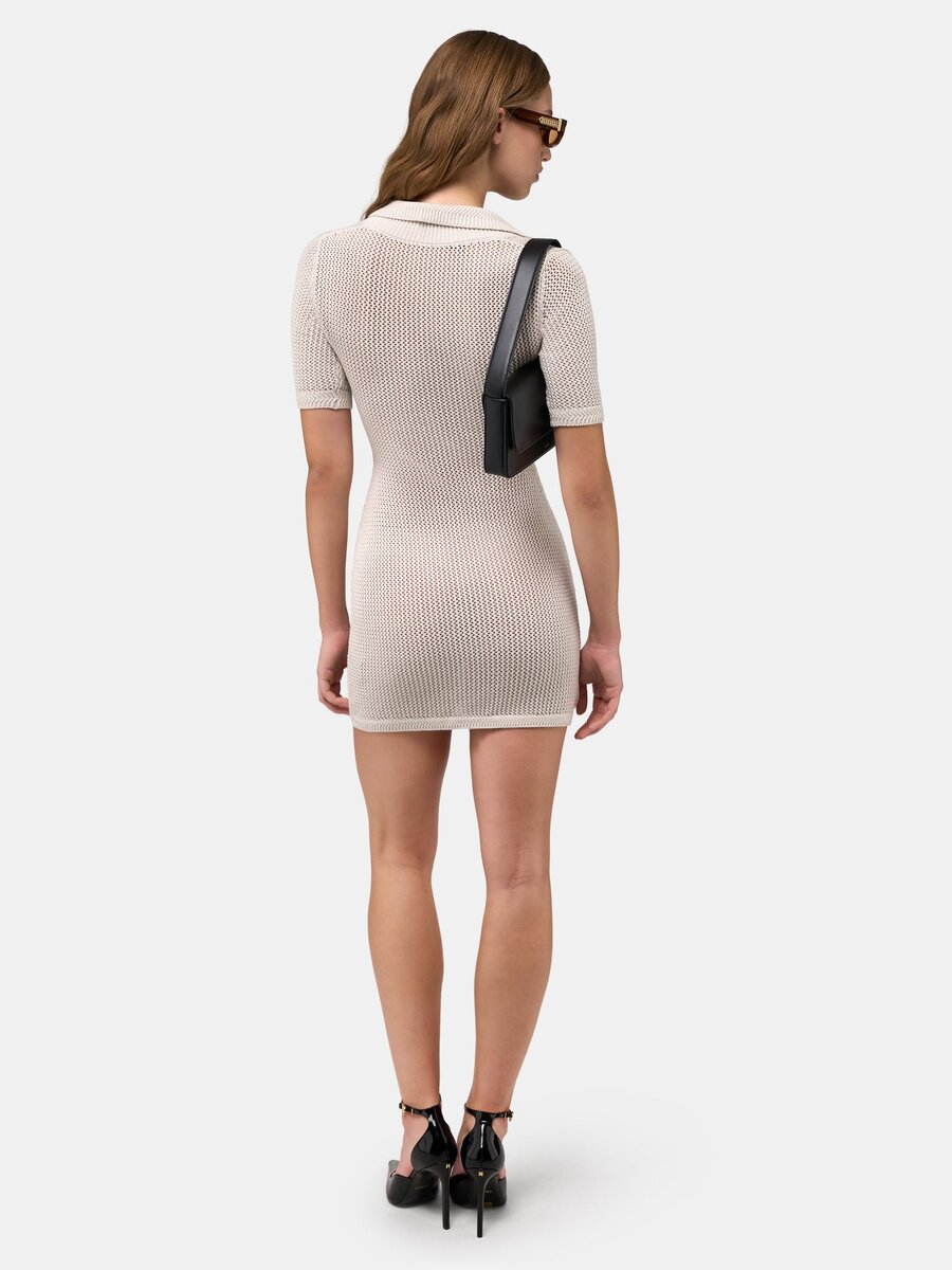 MINI-ROBE EN CROCHET AMIRI POUR FEMME