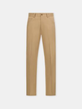 PANTALON BOOTCUT EN SERGÉ
