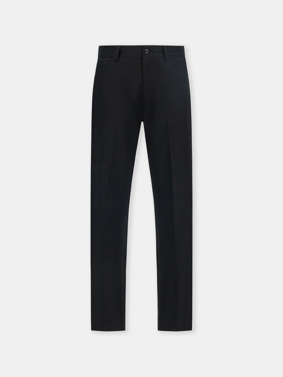 PANTALON BOOTCUT EN SERGÉ