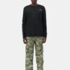 PANTALON CARGO CAMOUFLAGE À POCHES MULTIPLES