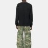 PANTALON CARGO CAMOUFLAGE À POCHES MULTIPLES