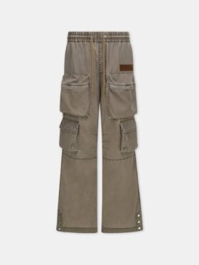 PANTALON CARGO À CORDON DE SERRAGE