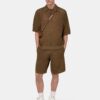 SHORT EN MAILLE CROCHETÉE AMIRI