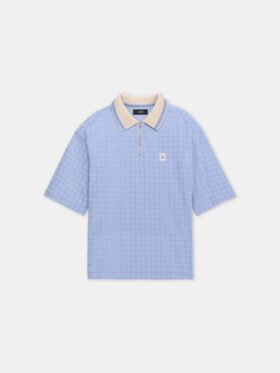 POLO EN TISSU ÉPONGE MA QUAD ZIP