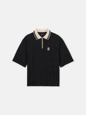 POLO EN TISSU ÉPONGE MA QUAD ZIP