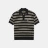 POLO MA STRIPE EN MAILLE SS