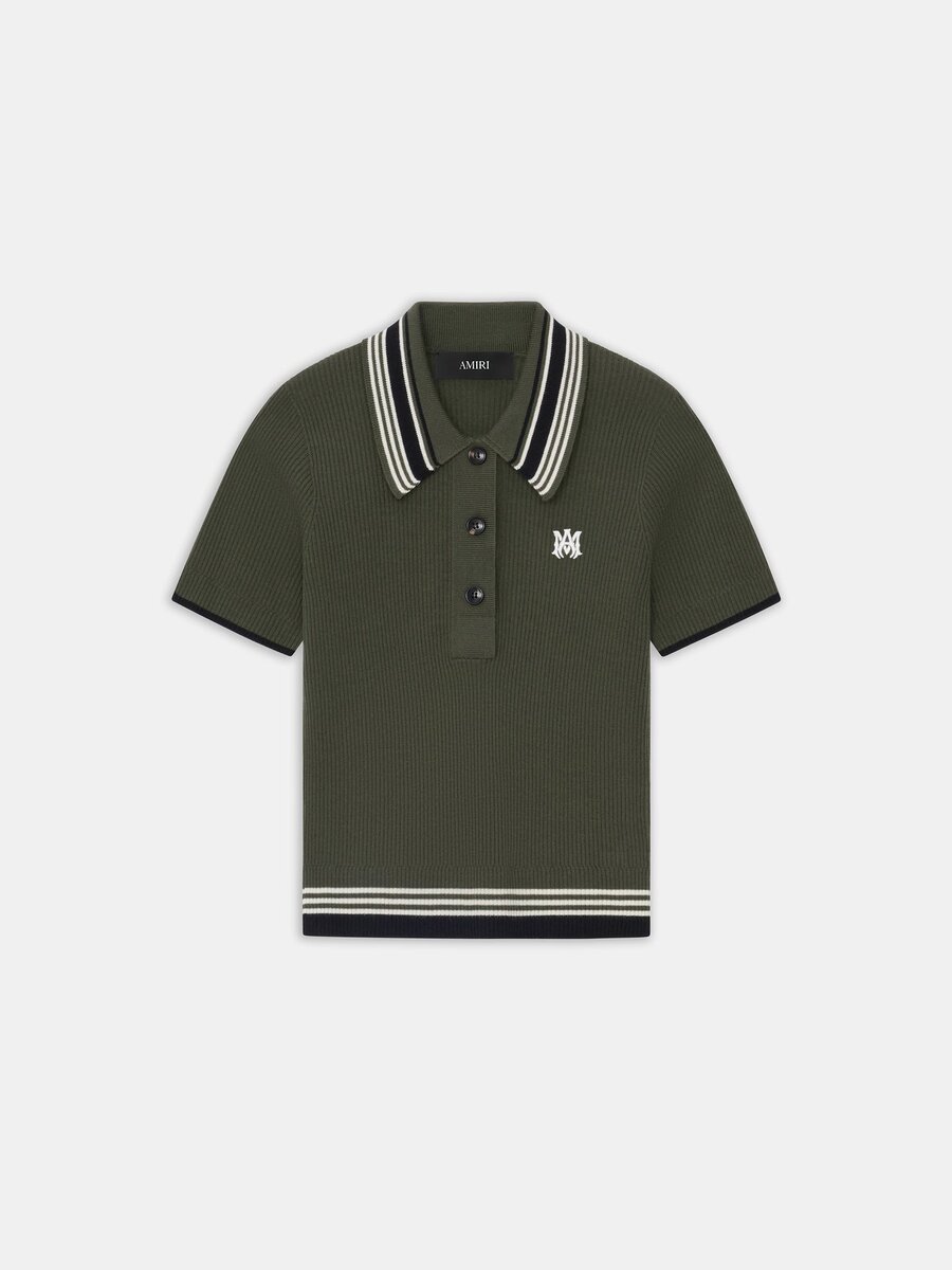 POLO MA STRIPE POUR FEMMES