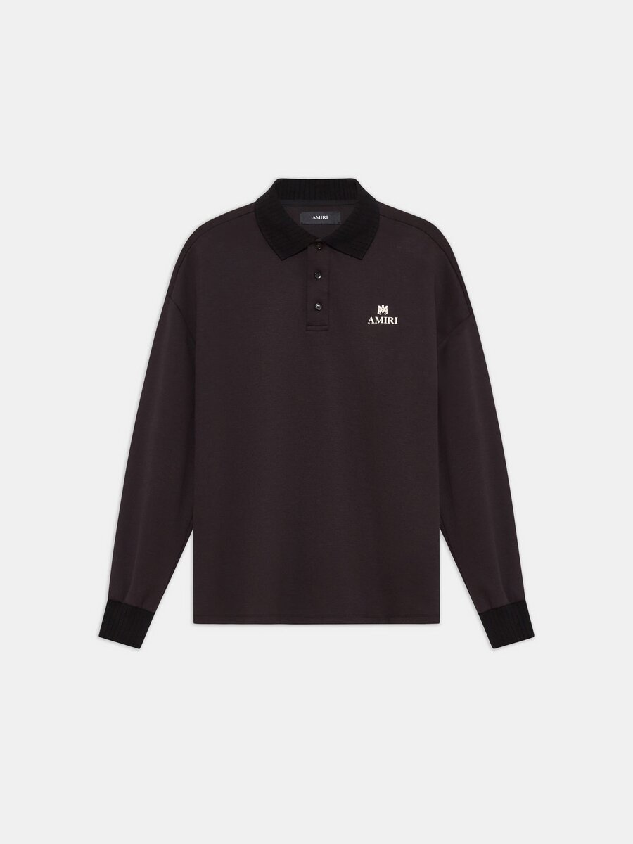 POLO À MANCHES LONGUES OVERSIZE MA