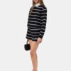 SHORT DE SPORT À RAYURES POUR FEMMES