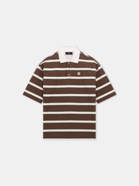 POLO OVERSIZE À RAYURES MA