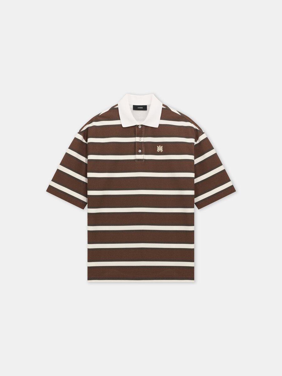 POLO OVERSIZE À RAYURES MA