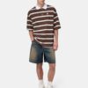 POLO OVERSIZE À RAYURES MA