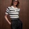 POLO À RAYURES MA POUR FEMME