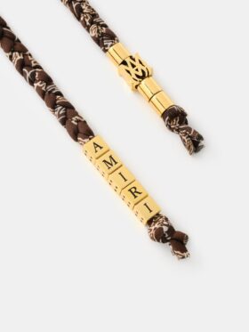 PORTE-CLÉS TRESSÉ AMIRI POUR FEMME