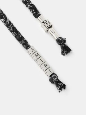 PORTE-CLÉS TRESSÉ AMIRI POUR FEMME