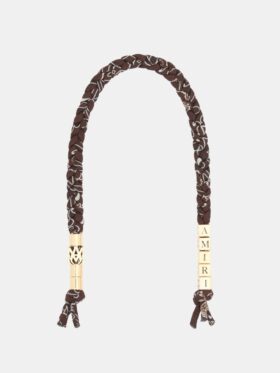 PORTE-CLÉS TRESSÉ AMIRI POUR FEMME