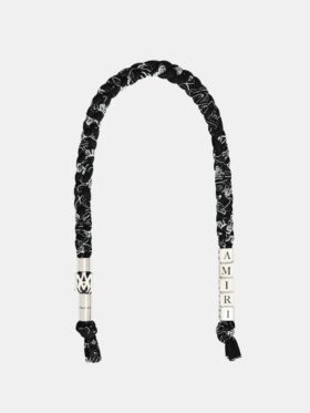 PORTE-CLÉS TRESSÉ AMIRI POUR FEMME