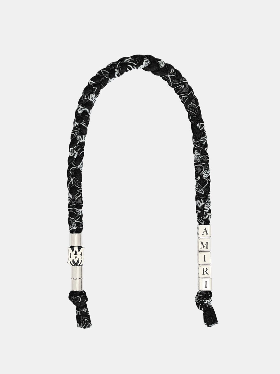 PORTE-CLÉS TRESSÉ AMIRI POUR FEMME