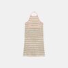 ROBE HALTER À RAYURES POUR ENFANTS