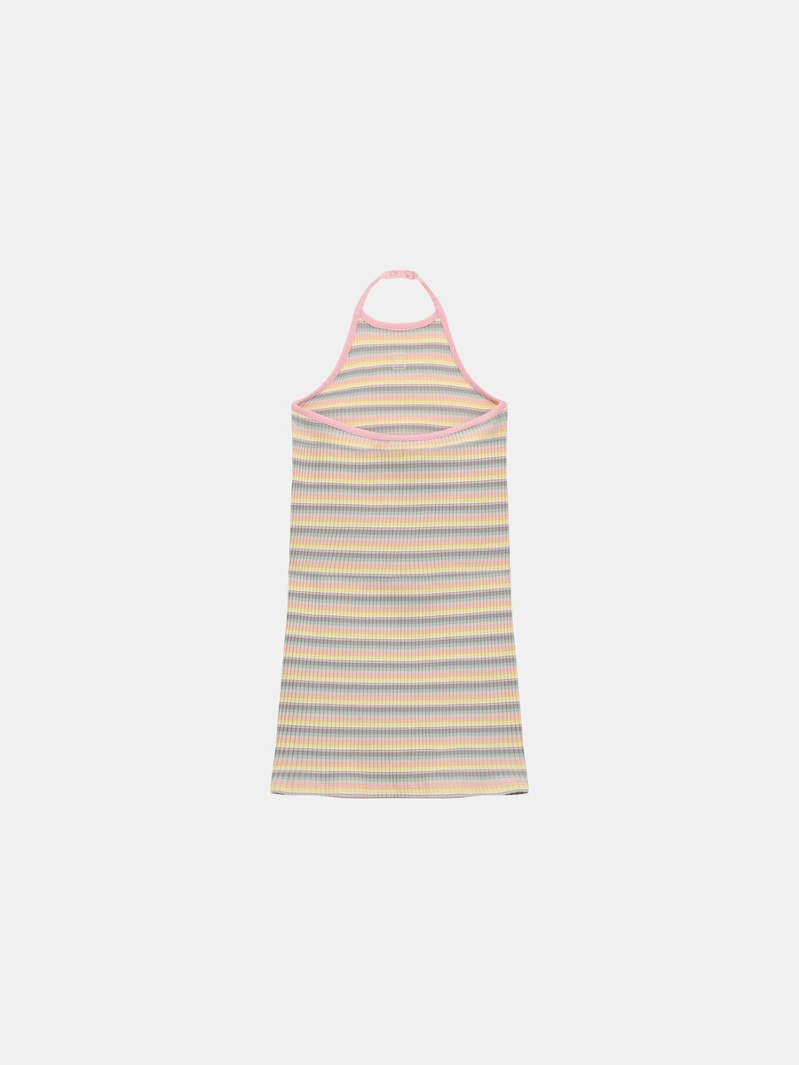 ROBE HALTER À RAYURES POUR ENFANTS