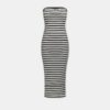 ROBE LONGUE À RAYURES MA POUR FEMME