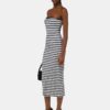 ROBE LONGUE À RAYURES MA POUR FEMME