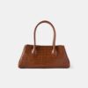 SAC À BANDOULIÈRE « EMBOSSED CROC HONEY 40 » POUR FEMME