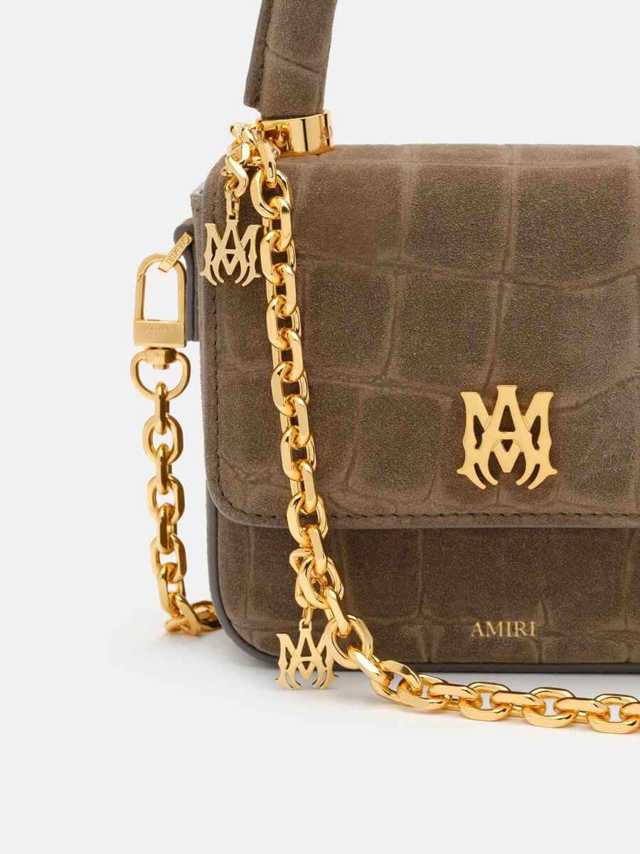 SAC À BANDOULIÈRE EN CHAÎNE POUR FEMME AVEC PENDENTIF MA