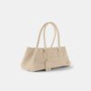 SAC À BANDOULIÈRE SUEDE CROC HONEY 40 POUR FEMME