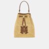 SAC BUCKET MICRO MA EN RAFFIA POUR FEMME