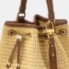 SAC BUCKET MICRO MA EN RAFFIA POUR FEMME