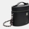 SAC À MAIN EN SOIE AVEC BANDANA ET BOUCLIER EN CHAÎNE POUR FEMME