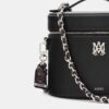 SAC À MAIN EN SOIE AVEC BANDANA ET BOUCLIER EN CHAÎNE POUR FEMME