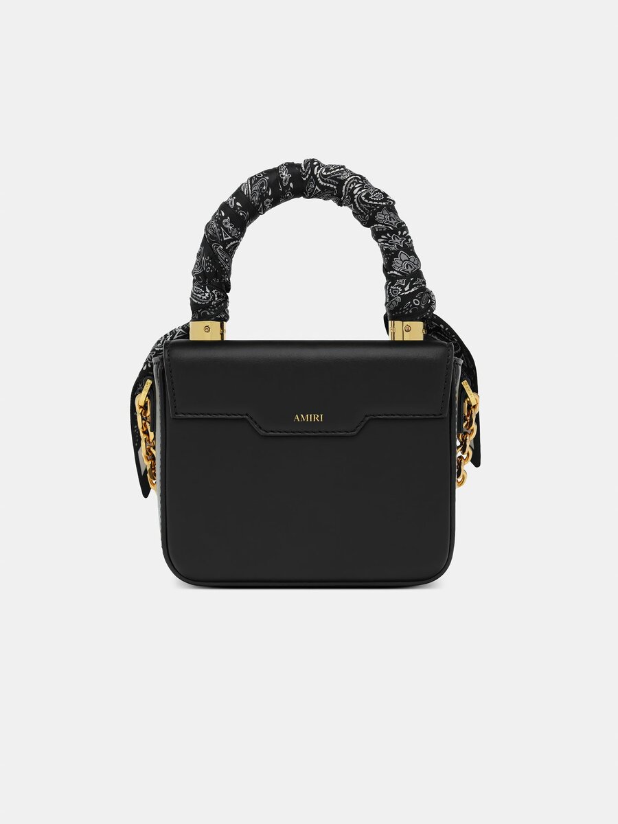 SAC MICRO MA POUR FEMME AVEC POIGNÉE EN CHAÎNE
