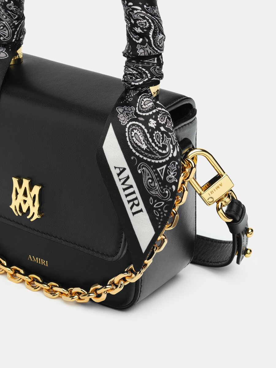 SAC MICRO MA POUR FEMME AVEC POIGNÉE EN CHAÎNE