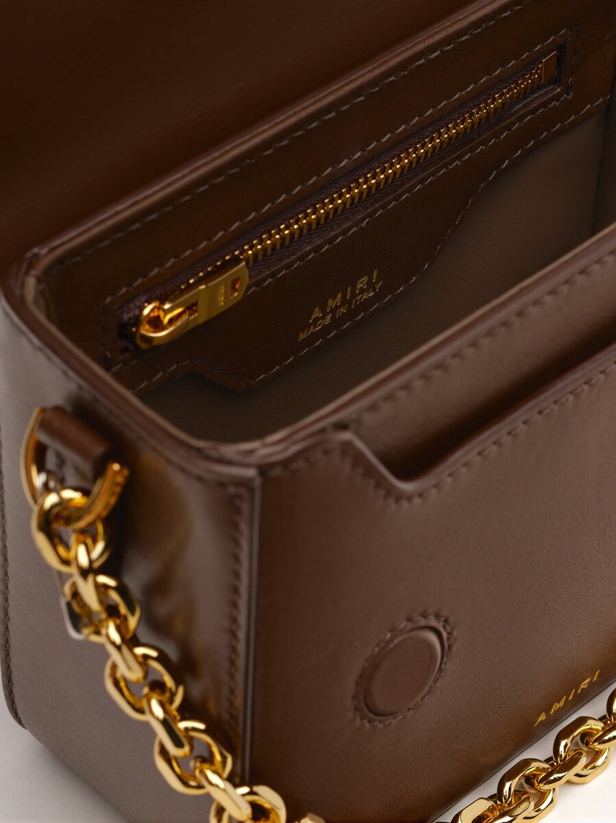 SAC MICRO MA POUR FEMME AVEC POIGNÉE EN CHAÎNE