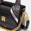 SAC MICRO MA POUR FEMME À MOTIF CROCODILE Gaufré