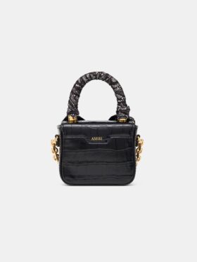 SAC NANO MA POUR FEMME AVEC EFFET CROCODILE