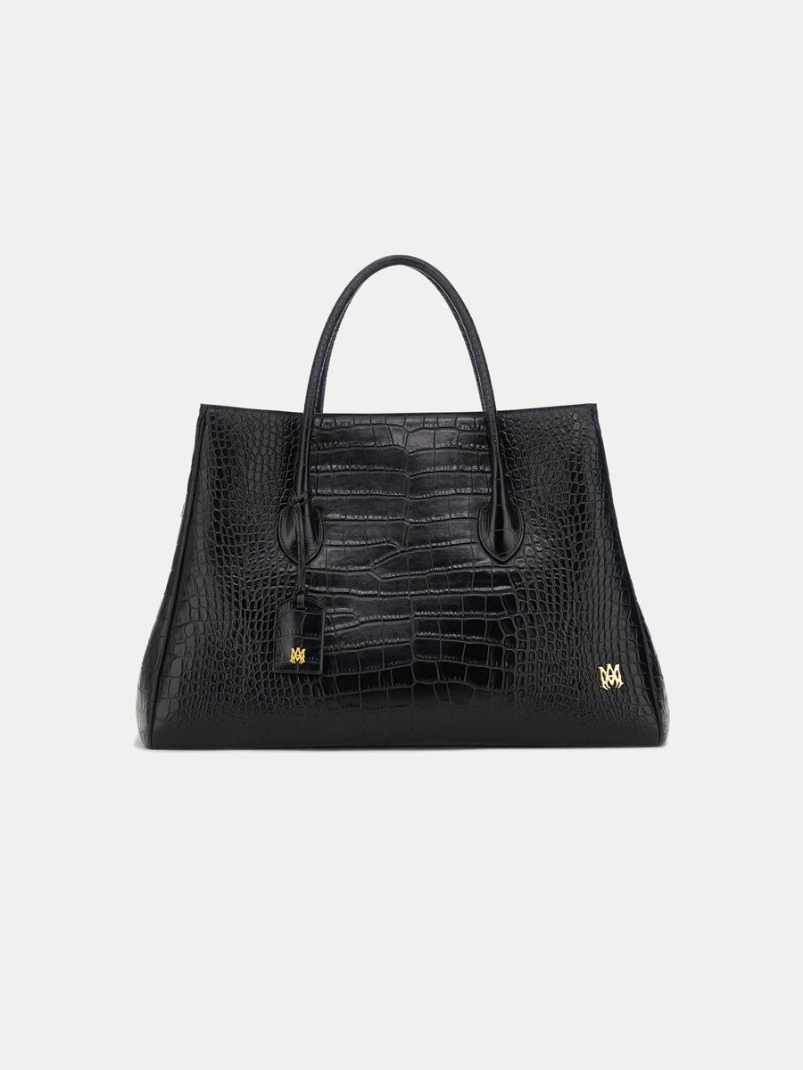 SAC TOTE « EMBOSSED CROC HONEY 50 »