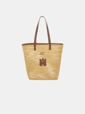 SAC TOUTE-COMPOSITION EN RAFFIA POUR FEMME