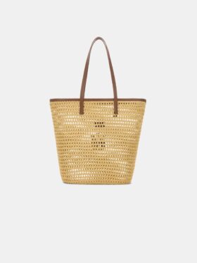 SAC TOUTE-COMPOSITION EN RAFFIA POUR FEMME