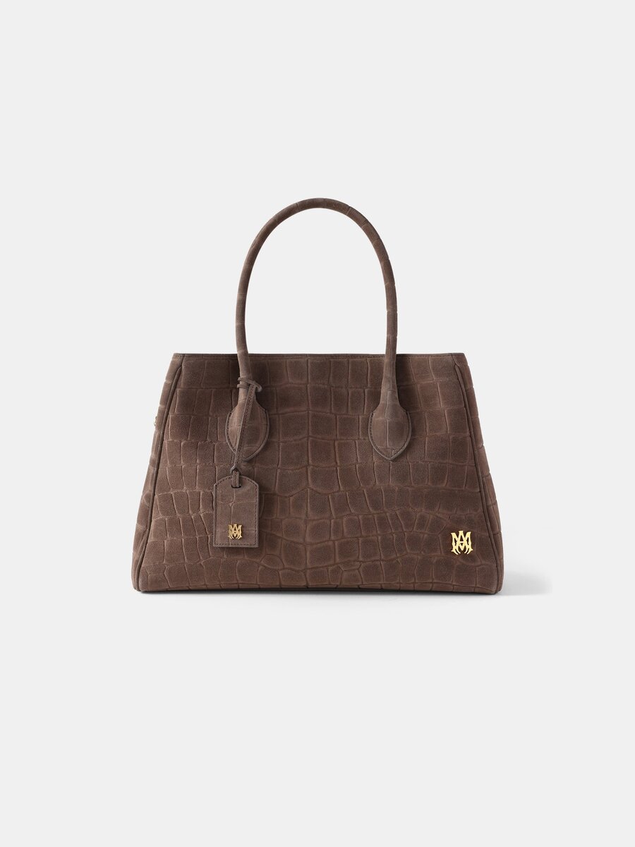 SAC TOUTE-TERRAIN « CROC HONEY 40 » EN DAIM POUR FEMME