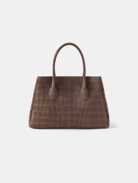 SAC TOUTE-TERRAIN « CROC HONEY 40 » EN DAIM POUR FEMME
