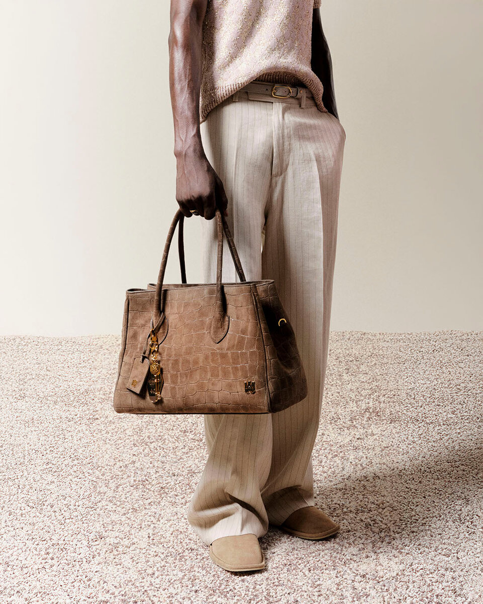 SAC TOUTE-TERRAIN « CROC HONEY 40 » EN DAIM POUR FEMME