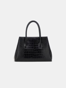 SAC TOUTE-TERRAIN « EMBOSSED CROC HONEY 40 » POUR FEMMES