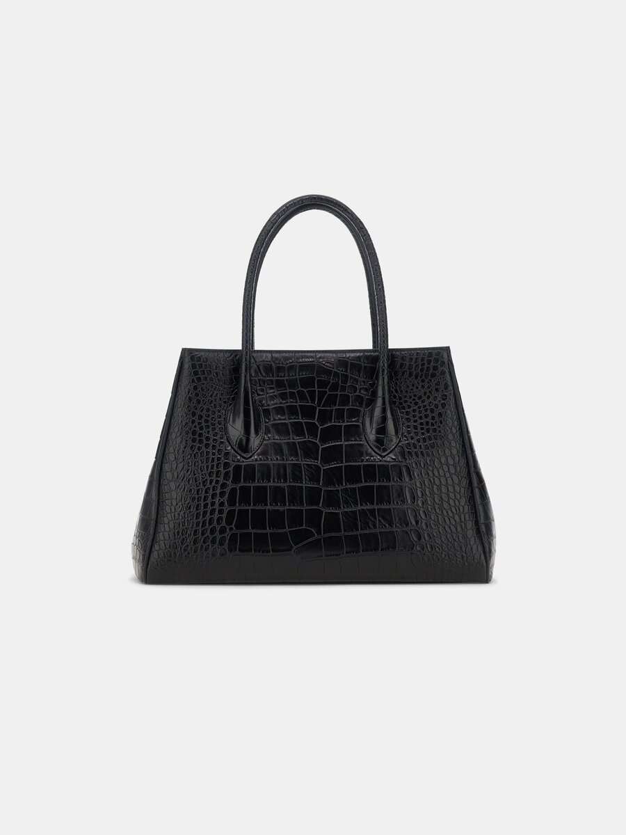 SAC TOUTE-TERRAIN « EMBOSSED CROC HONEY 40 » POUR FEMMES