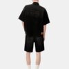 CHEMISE À MANCHES COURTES ET BOUTONS-PRESSION AMIRI 3D