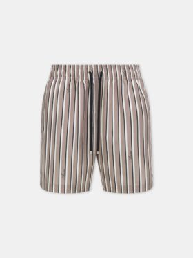 SHORT DE BAIN À RAYURES