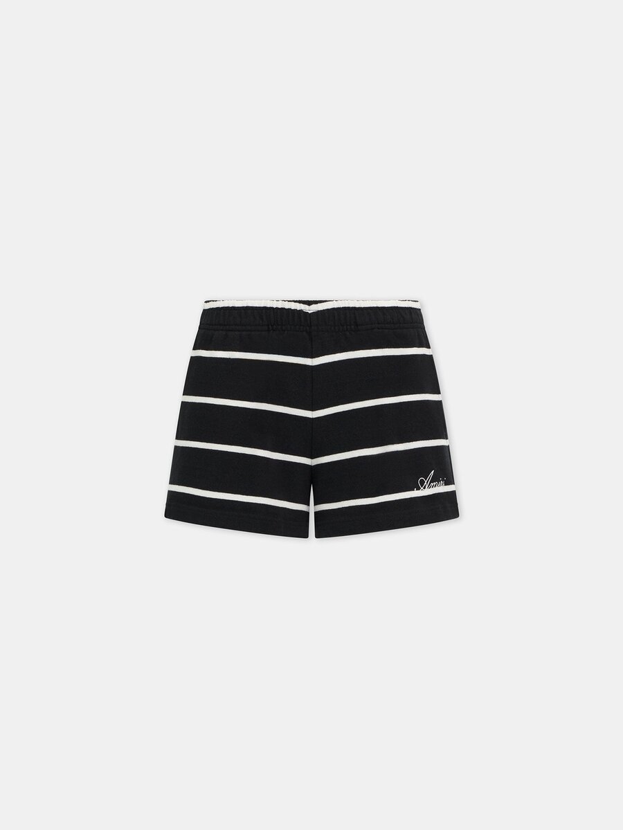 SHORT DE SPORT À RAYURES POUR FEMMES